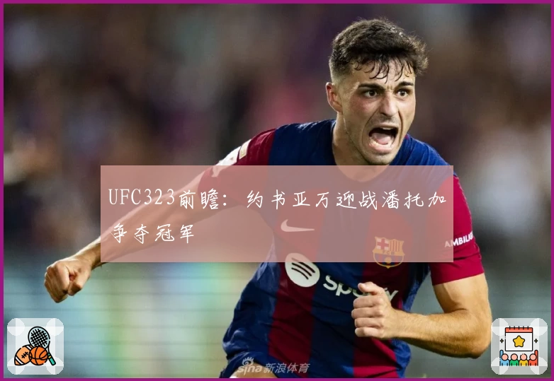 UFC323前瞻：约书亚万迎战潘托加争夺冠军